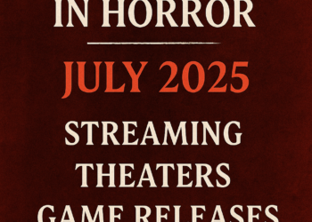 What’s New in Horror – July 2025 Streaming, Theaters & Game Releases